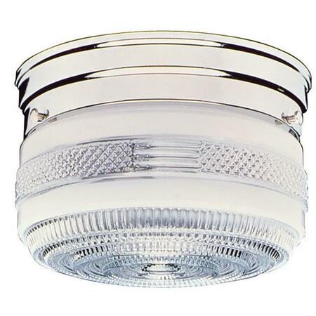 CLING 2-Light Ceiling Mount, Polished Chrome Finish CL1911